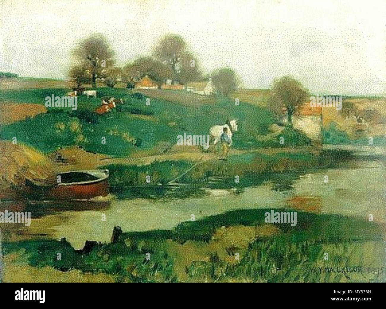 . Canal . 1895. William York MacGregor 565 William York MacGregor