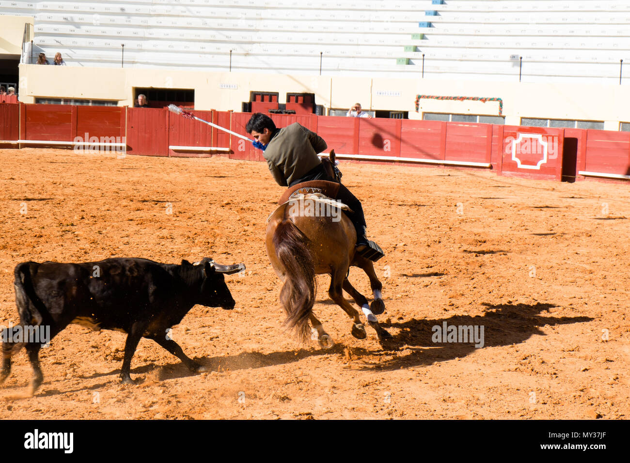bullfighting Praça de Toiros de Albufeira Portugal Stock Photo - Alamy