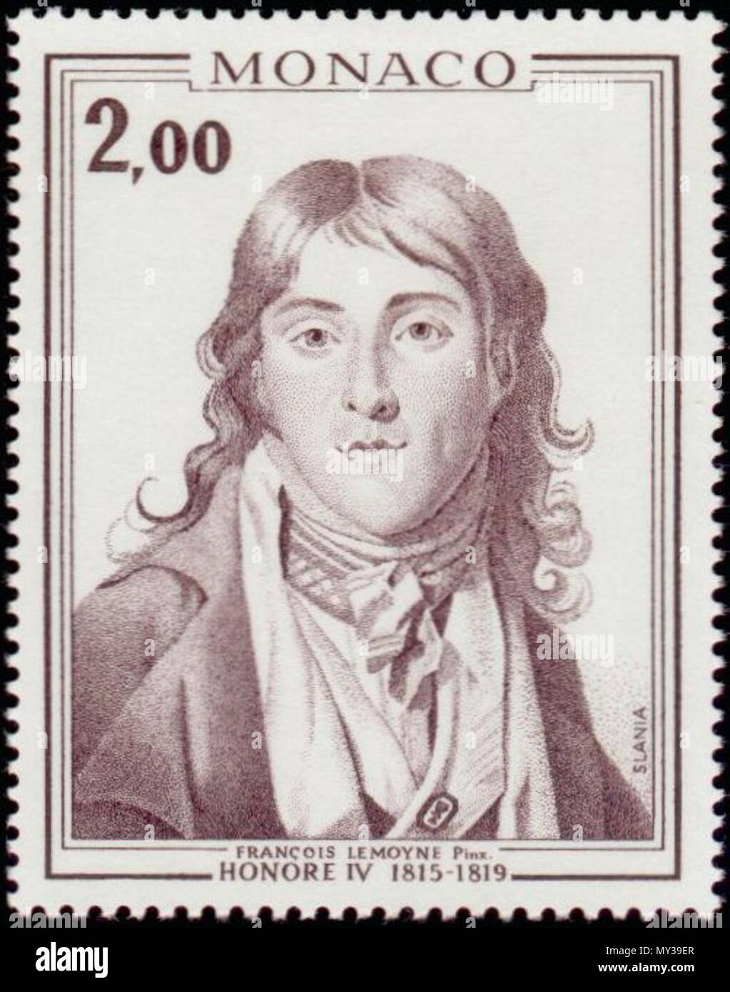 . English Stamp of Honoré IV of Monaco . 17 September 2006. Unknown