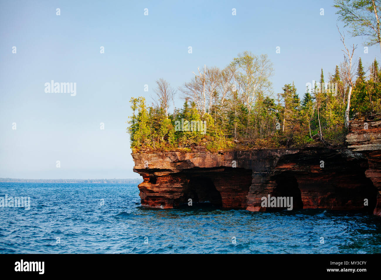 Devil's Island On Lake Superior And The Apostle Islands National 