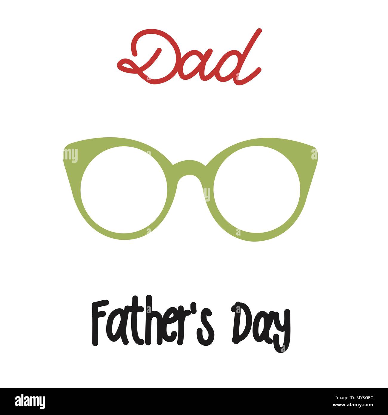 Kids happy fathers day drawing Cut Out Stock Images & Pictures - Alamy