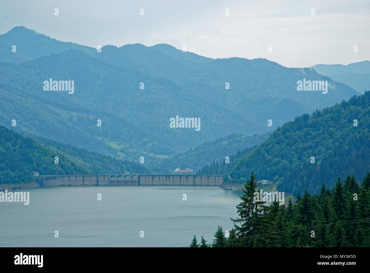 Road trip true the wonderful nature and landscape of Romania Stock ...
