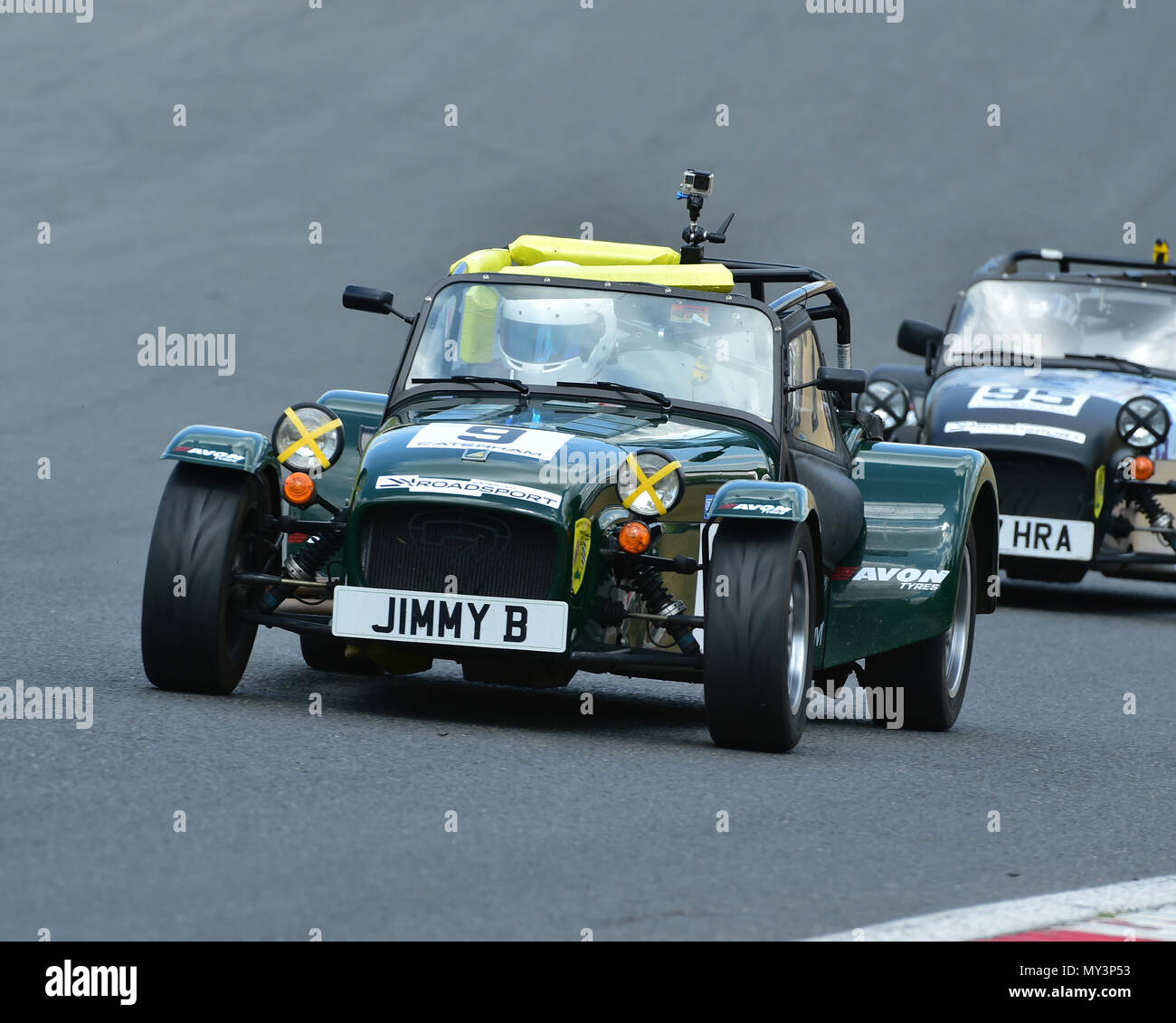Time Bevan Racing Driver Jimmy Bevan, Caterham Roadsport, Caterham Roadsport Championship, TCR ...