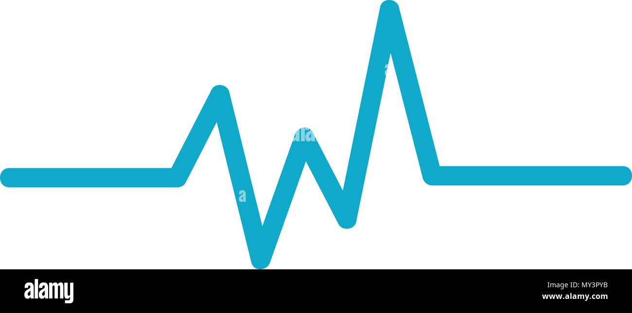 Art design health medical heartbeat pulse Stock Vector Image & Art - Alamy