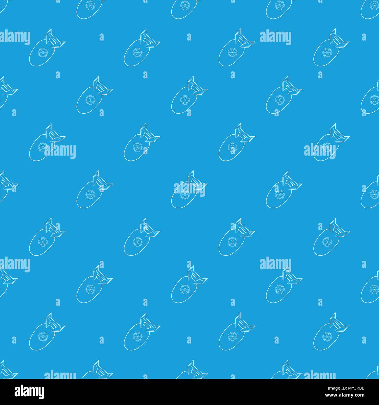 Atomic bomb pattern vector seamless blue Stock Vector Image & Art - Alamy