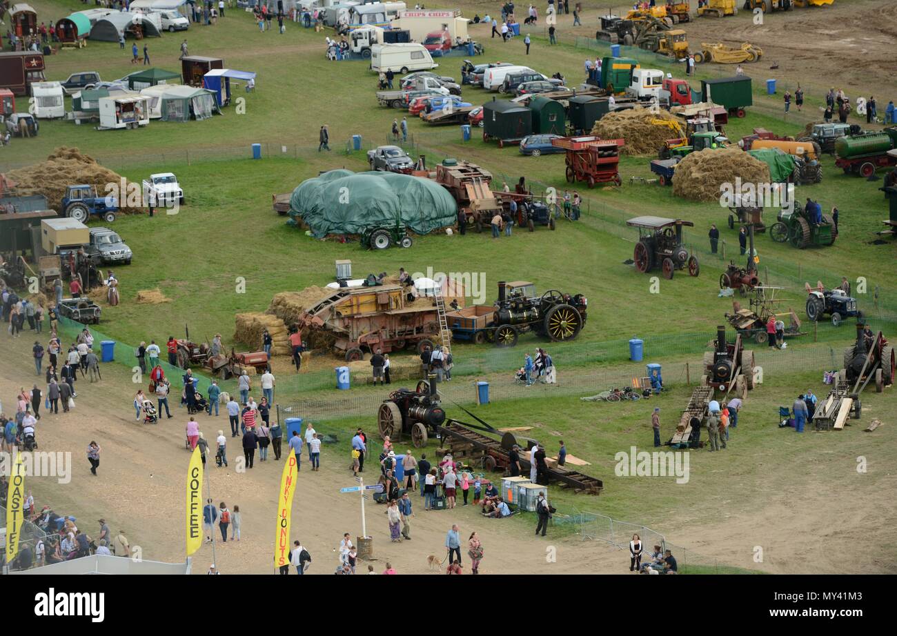 The Great Dorset Steam Fair Stock Photo