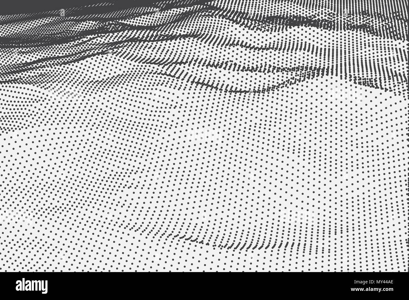 Abstract dots background. Vector illustration. Black dots particles