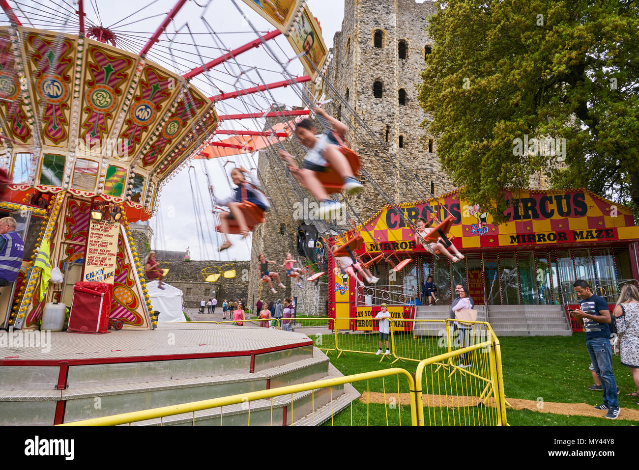 Fun Fair Stock Photo