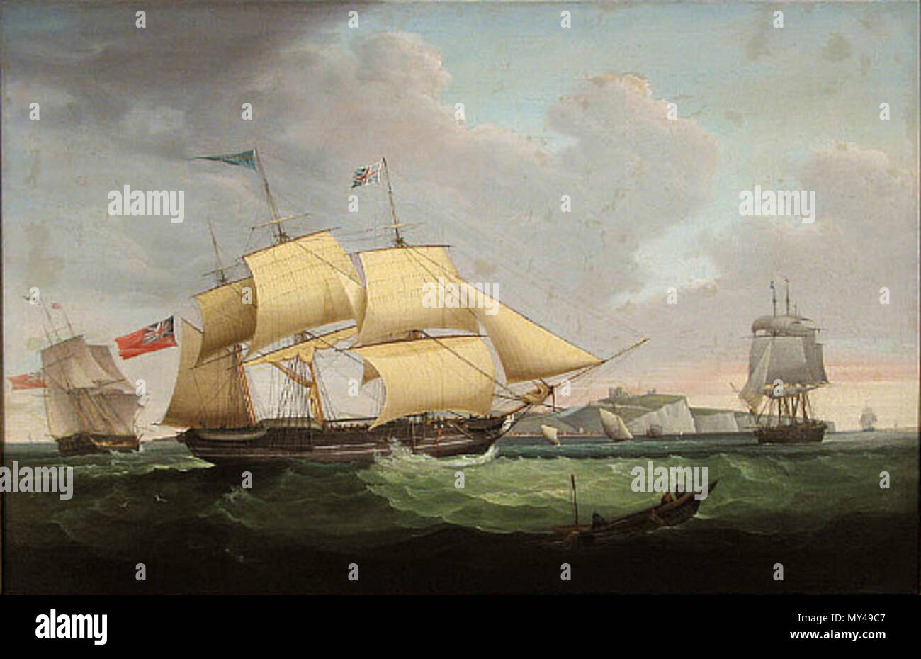 Mid 19th century ship hi-res stock photography and images - Alamy
