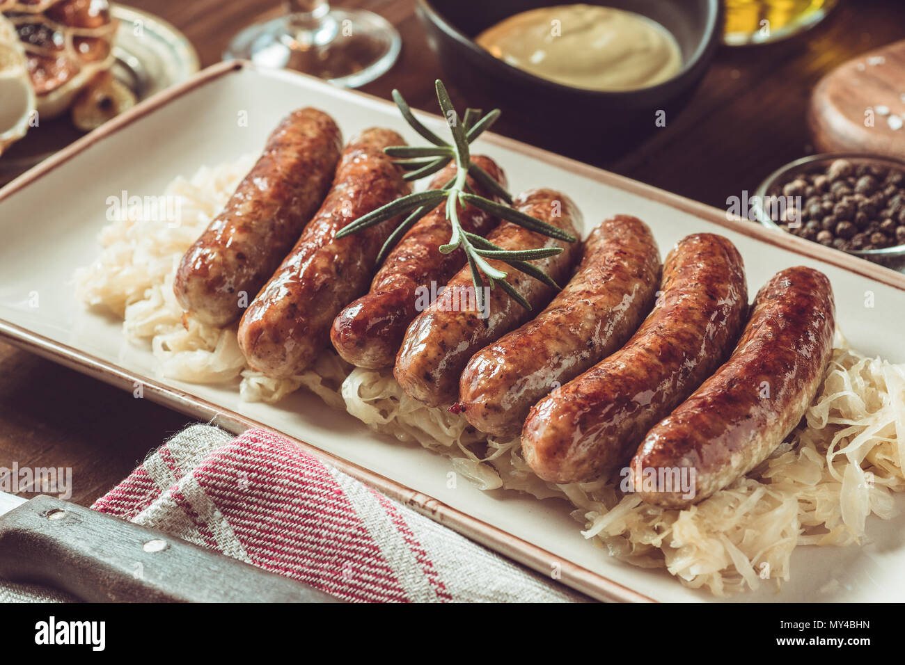 Authentic German Sausage Real Barta