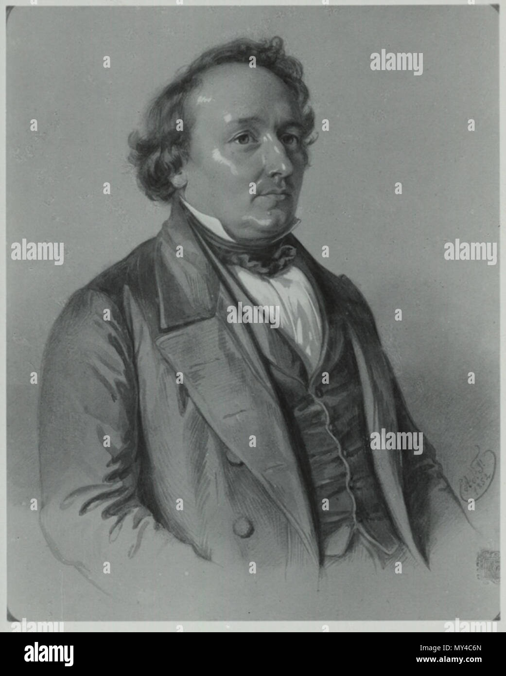 . Русский: Гагенбах, Карл Рудолф . 1852. Unknown 228 Hagenbach Karl Rudolf Stock Photo