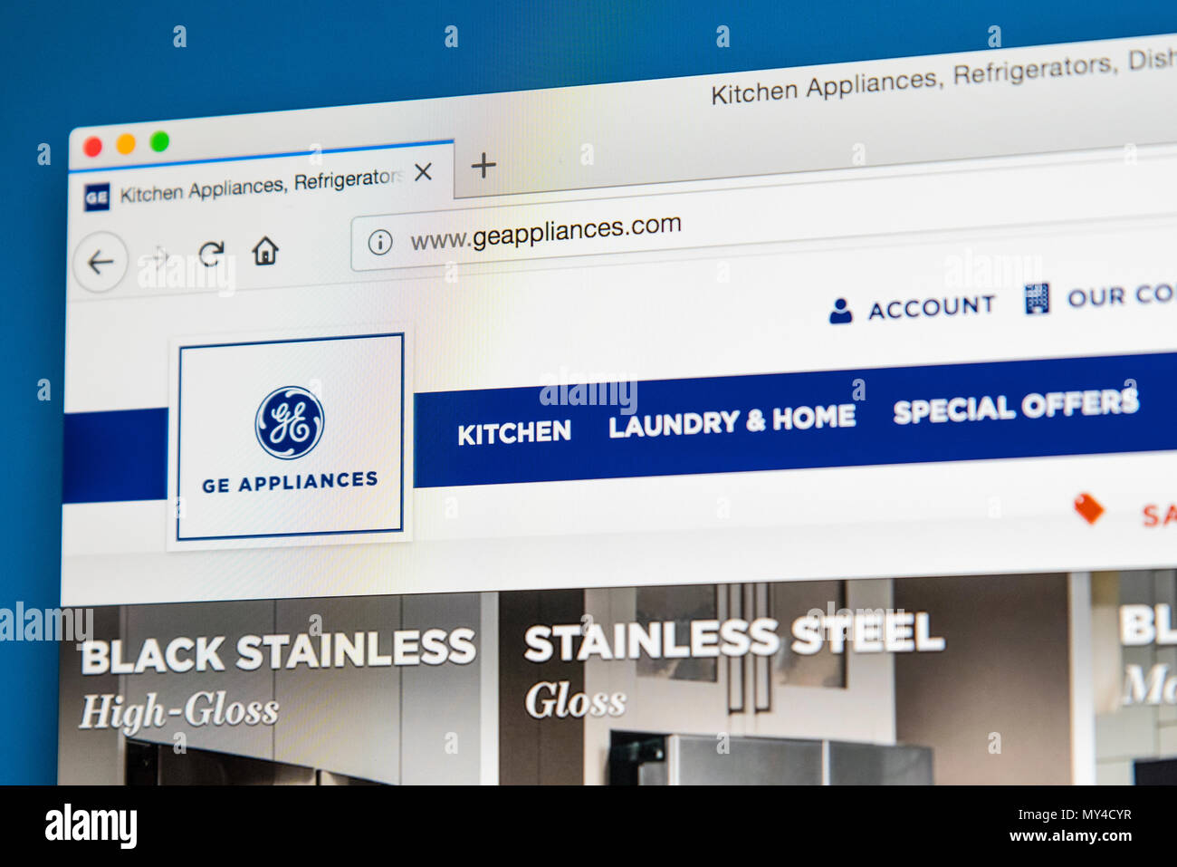Ge appliances hi res stock photography and images Alamy
