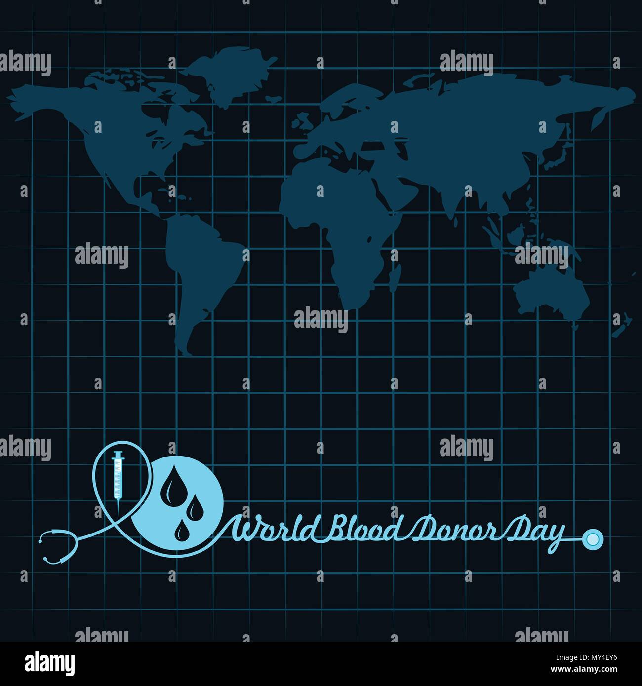 World blood donor day image Stock Vector Images - Alamy