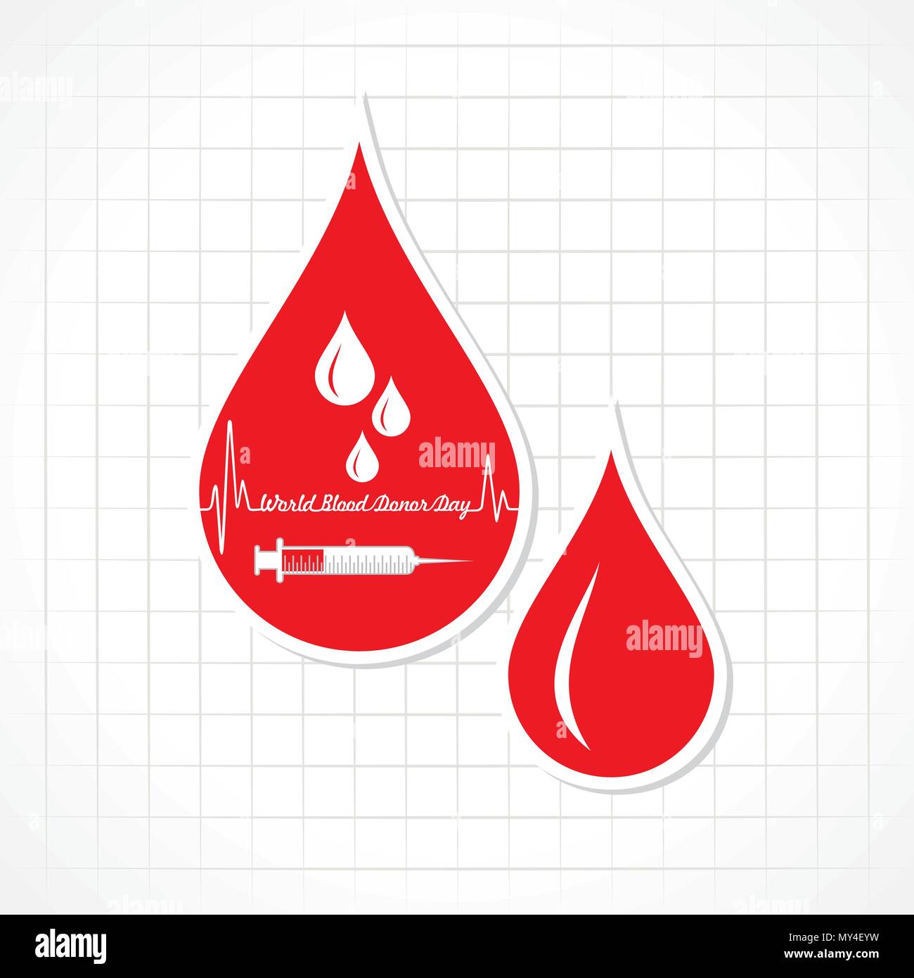 World blood donor day image Stock Vector Images - Alamy