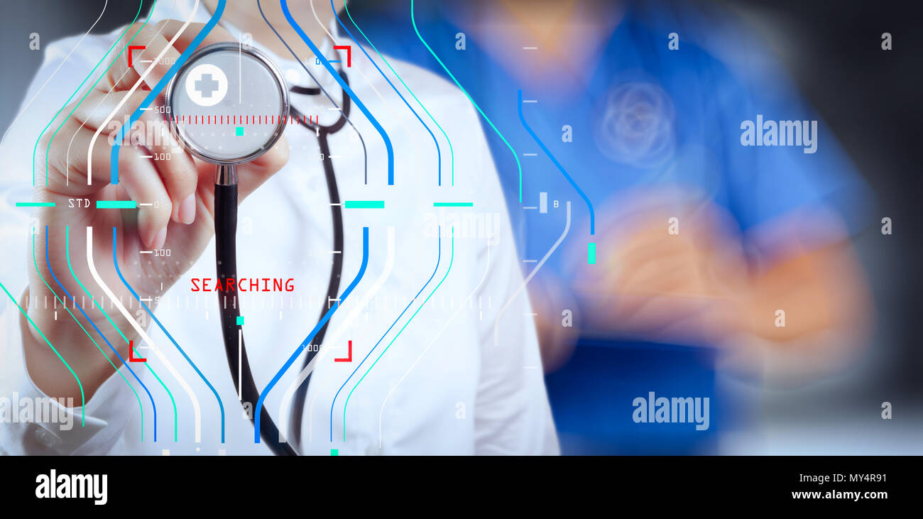 Accurate diagnosis appropriate treatment medical concept.success smart