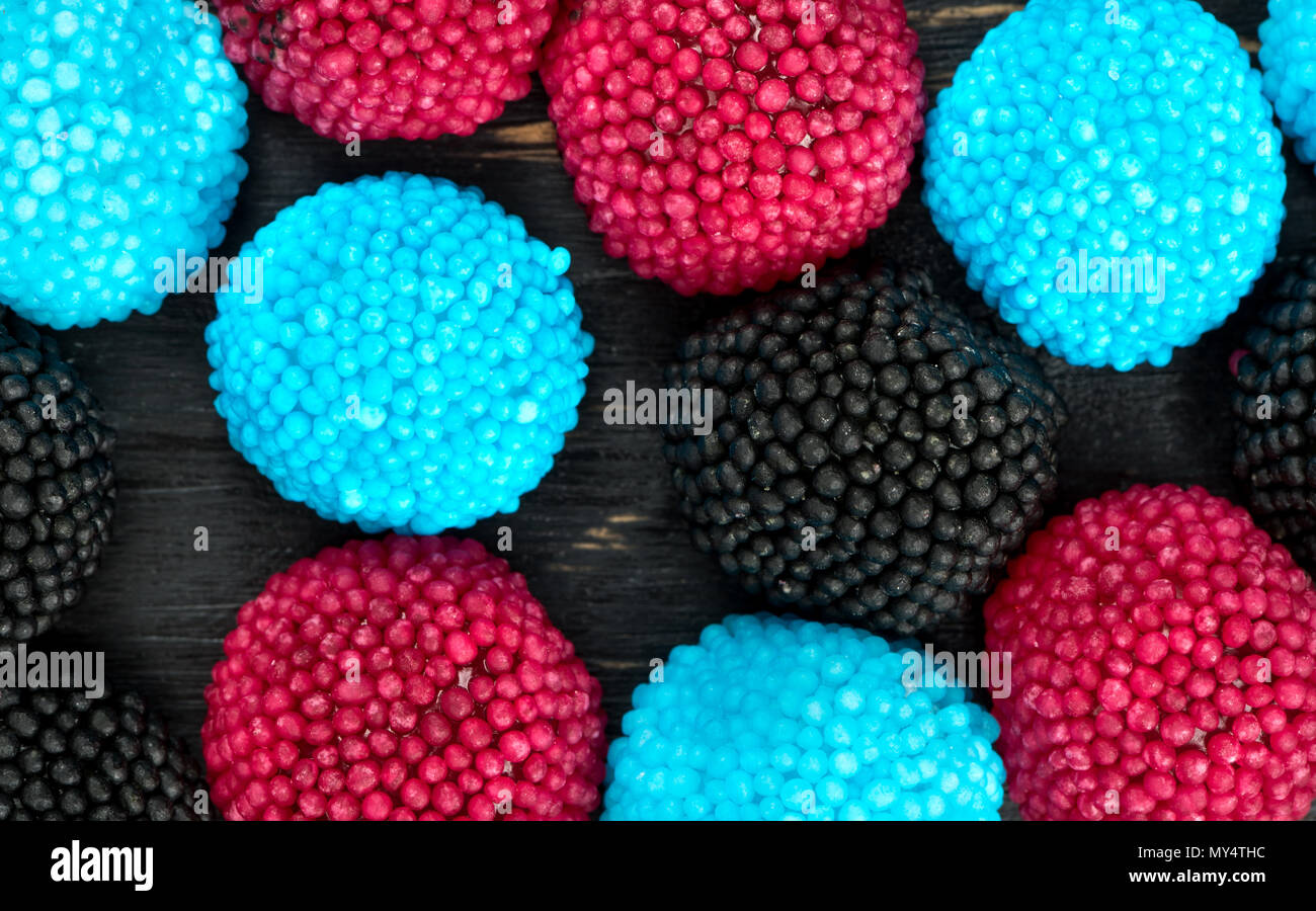 Heap of jelly candies hi-res stock photography and images - Alamy