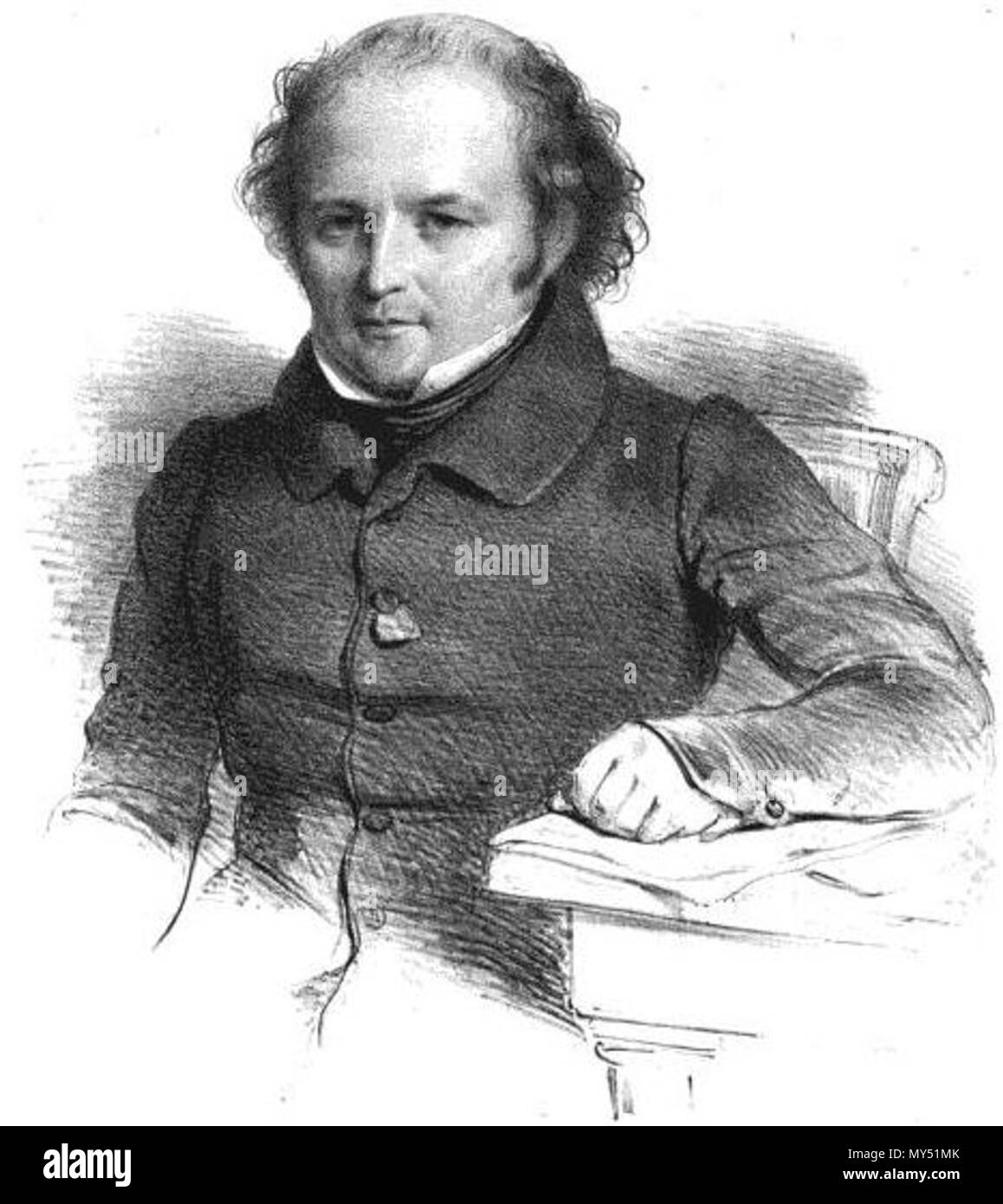 . Français : Louis-Augustin-François Cauchois-Lemaire. 1836. Unknown 102 Cauchois-Lemaire 1836 Stock Photo