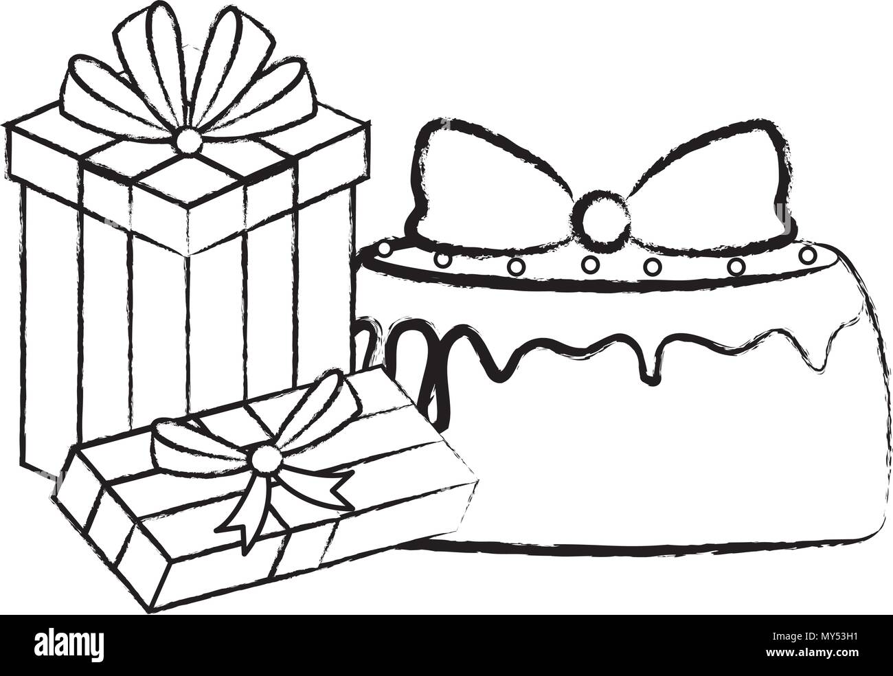 Featured image of post Steps to Make Cake In A Box Drawing