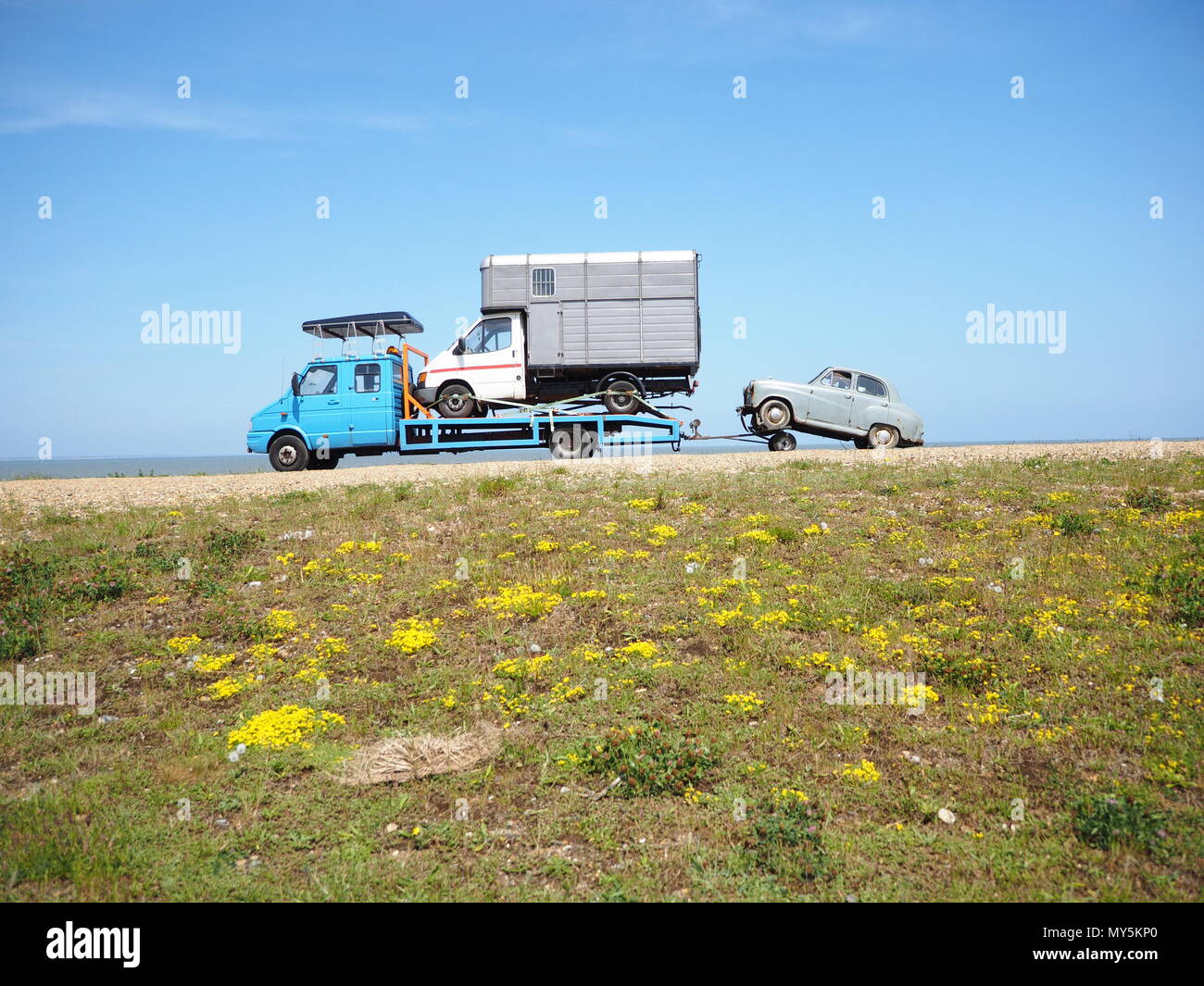 Minster on sea, Kent, UK. 6th June, 2018. UK Weather: a hot and sunny afternoon in Minster on sea, Kent. Credit: James Bell/Alamy Live News Stock Photo