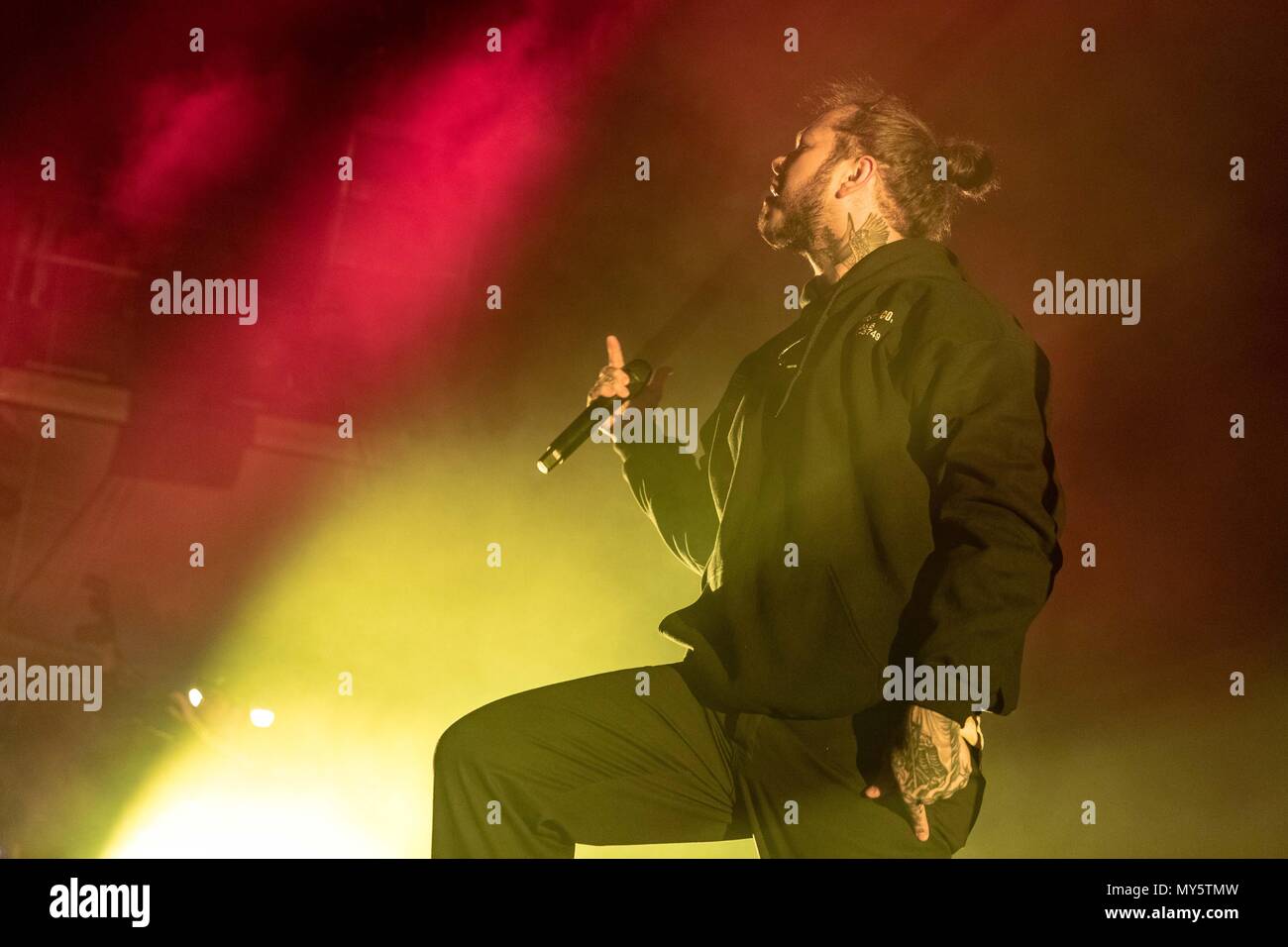 Chicago Illinois Usa 5th June 2018 Post Malone Austin