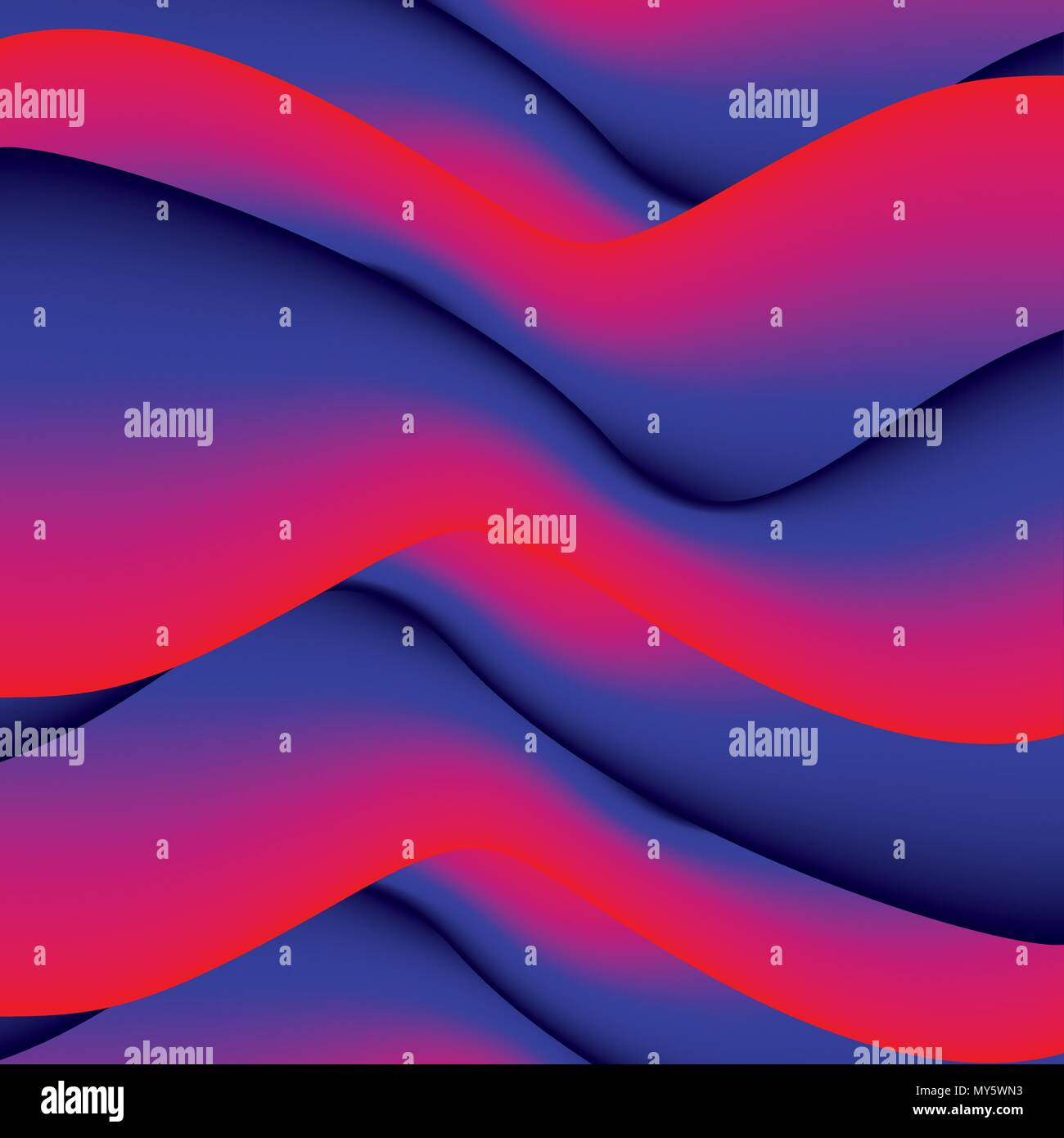 fluid abstract waves gradient background design vector illustration ...