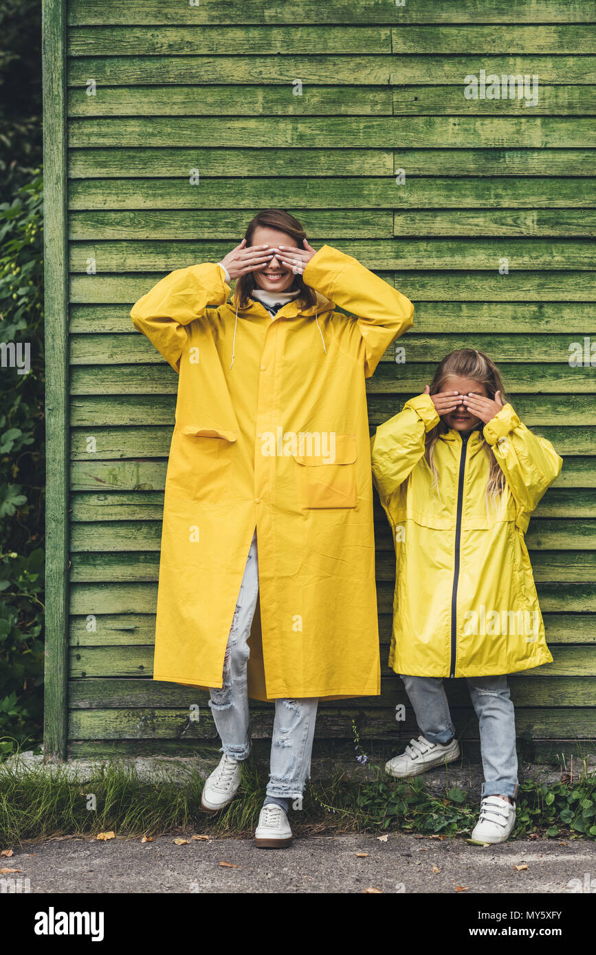 raincoats yellow