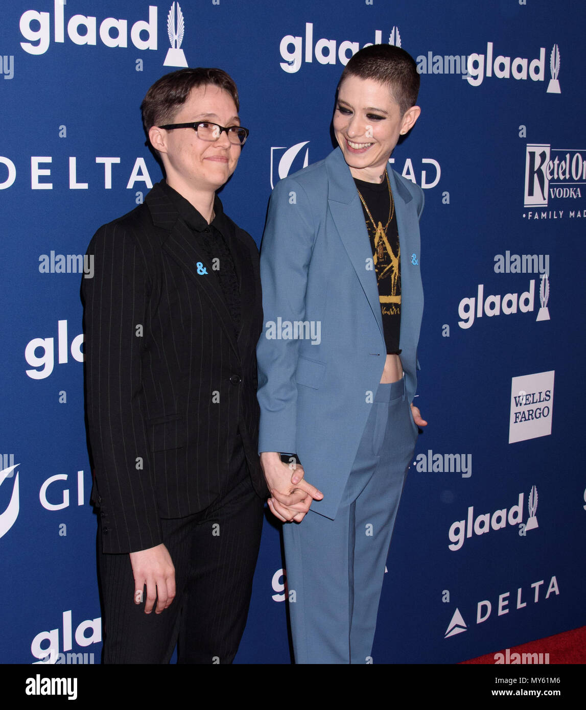 29th Annual GLAAD Media Awards  Featuring: Asia Kate Dillon, Guest Where: New York, New York, United States When: 06 May 2018 Credit: WENN.com Stock Photo