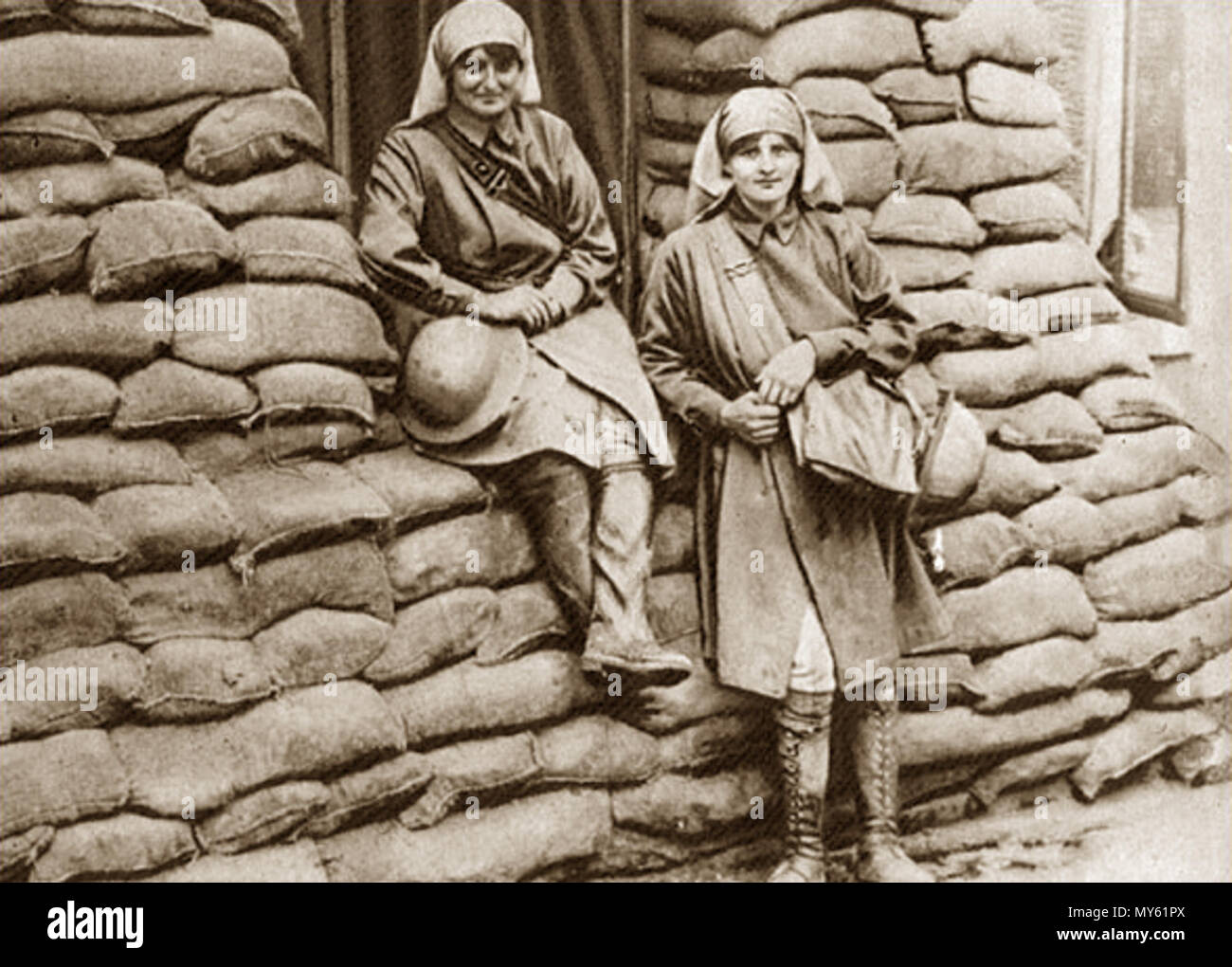 Mairi chisholm and elsie knocker hires stock photography and images