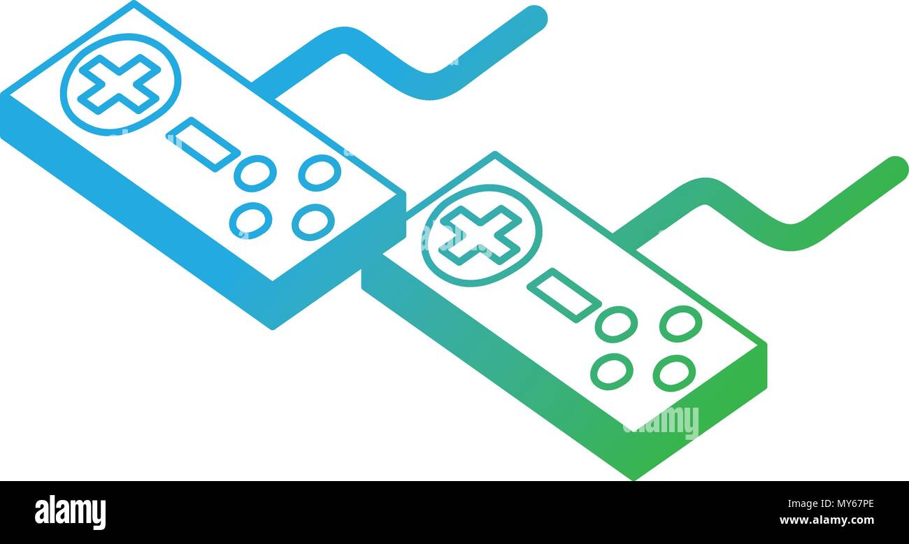 Retro controls Stock Vector Images - Alamy