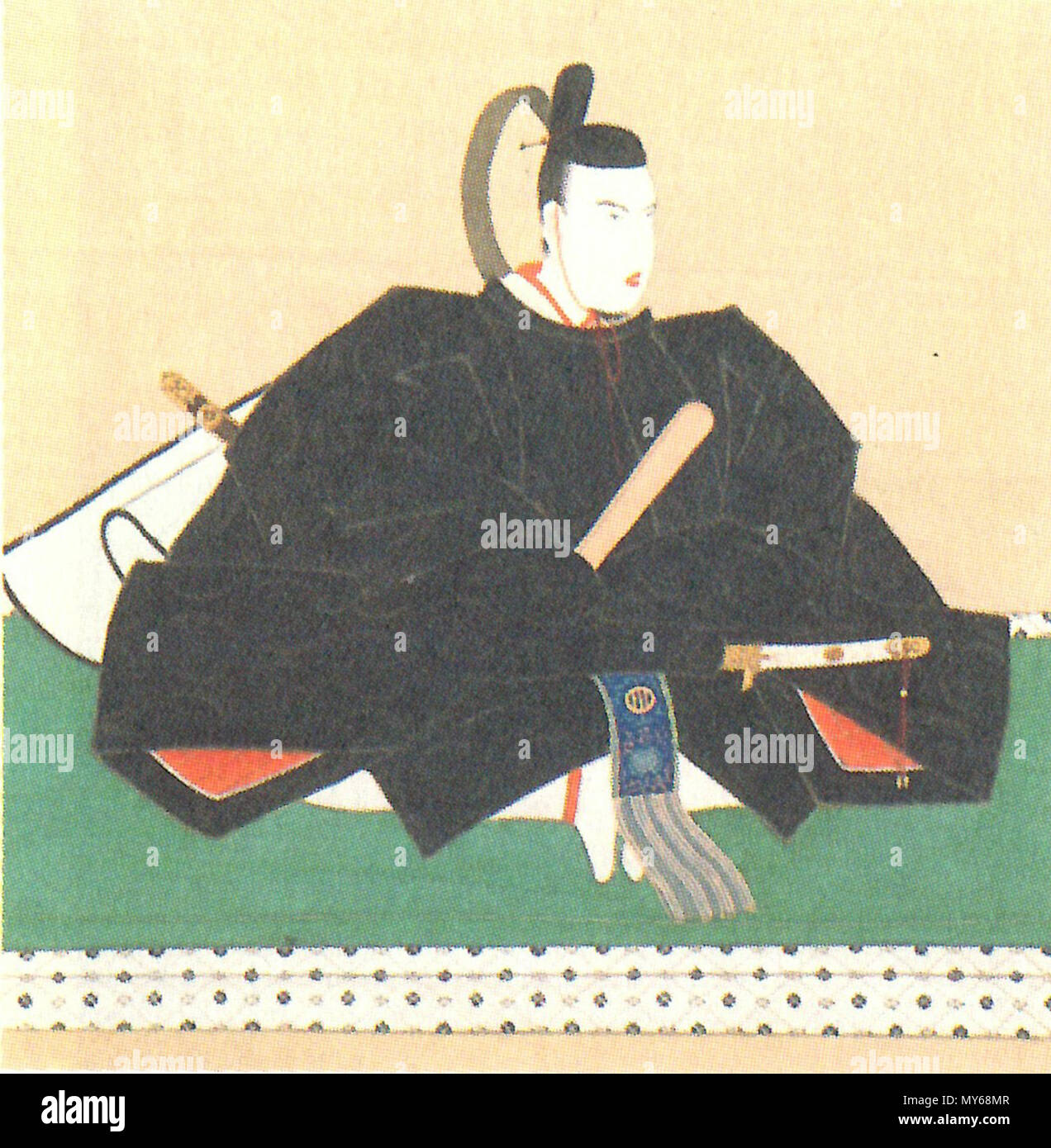 . 日本語: 伊達斉宗の肖像。 . 1 January 2013. Unknown 132 Date Narimune Stock Photo