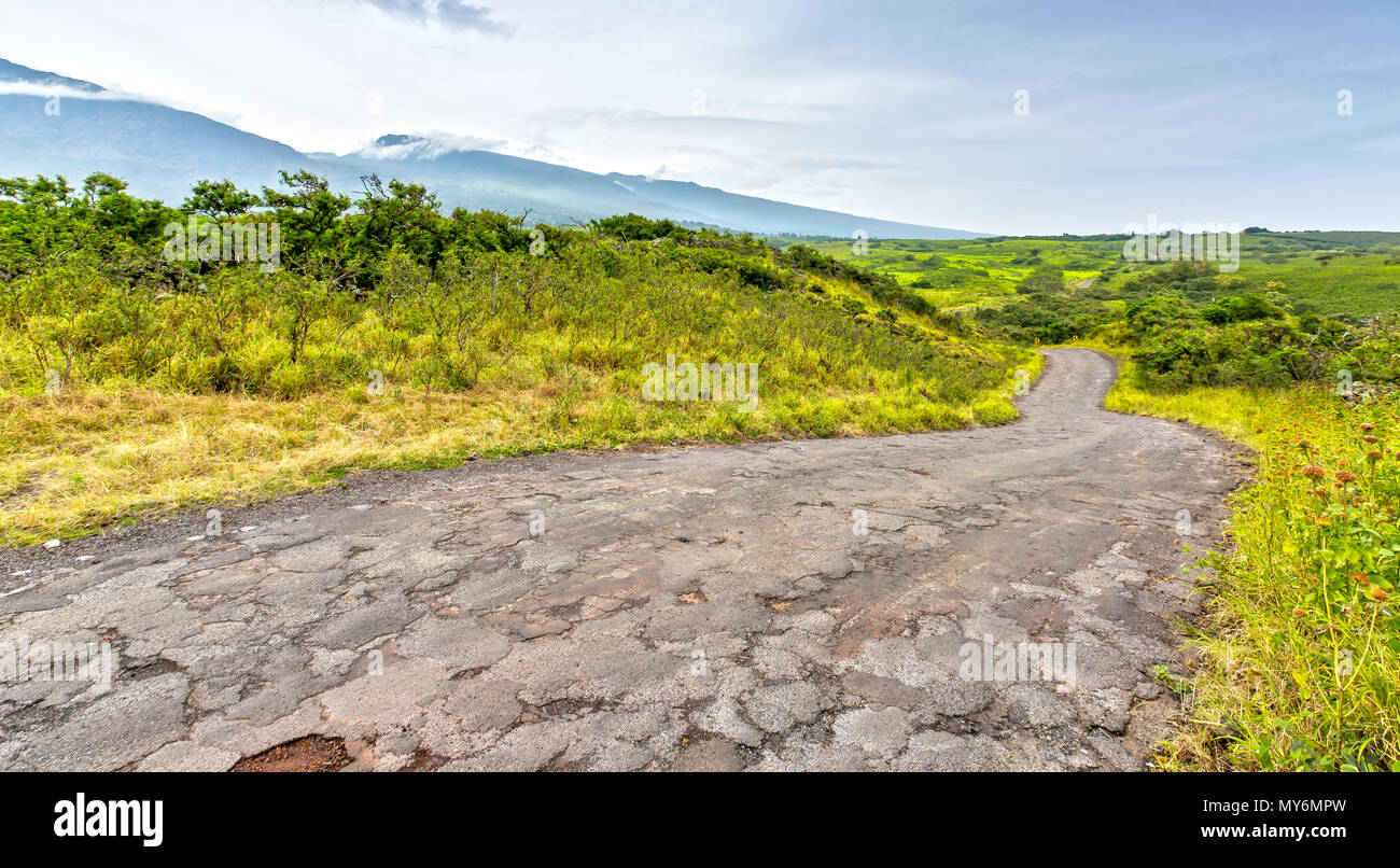 Bad Street on the Road to Hana Stock Photo Alamy