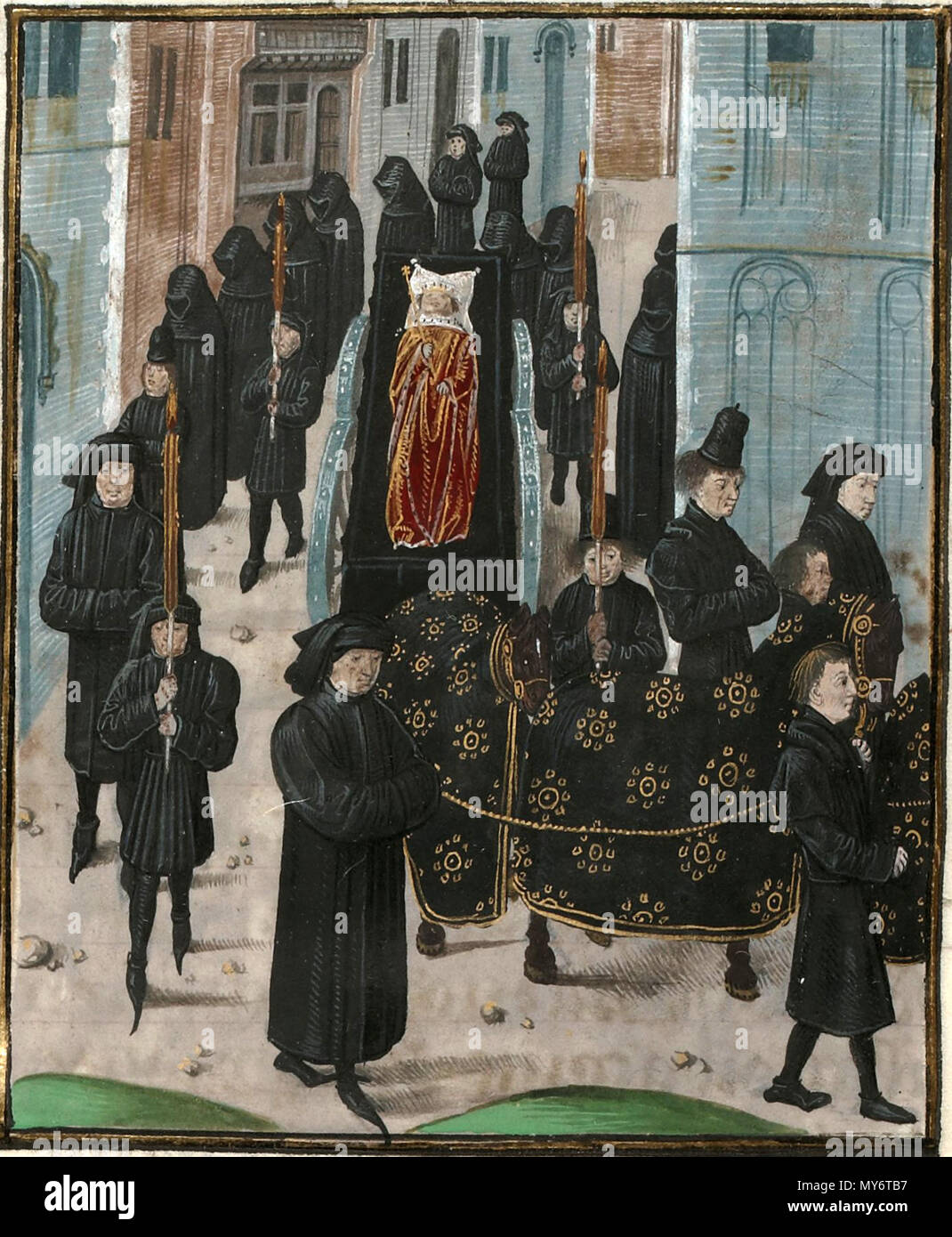 English Funeral Of Richard Ii Of England Cestina Pohreb Richarda