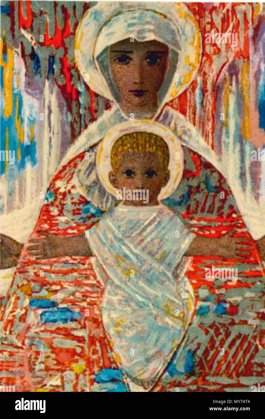 . Deutsch: Madonnenbild6 . 27 February 2015, 21:55:37. Jakob Häne 16 6MHane Stock Photo