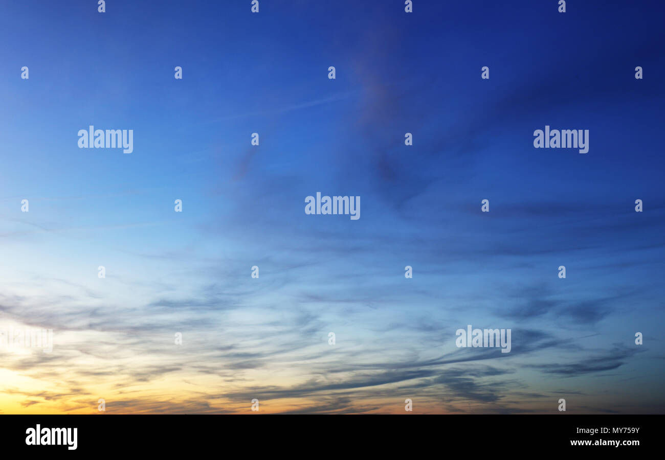 Night sky only Stock Photo