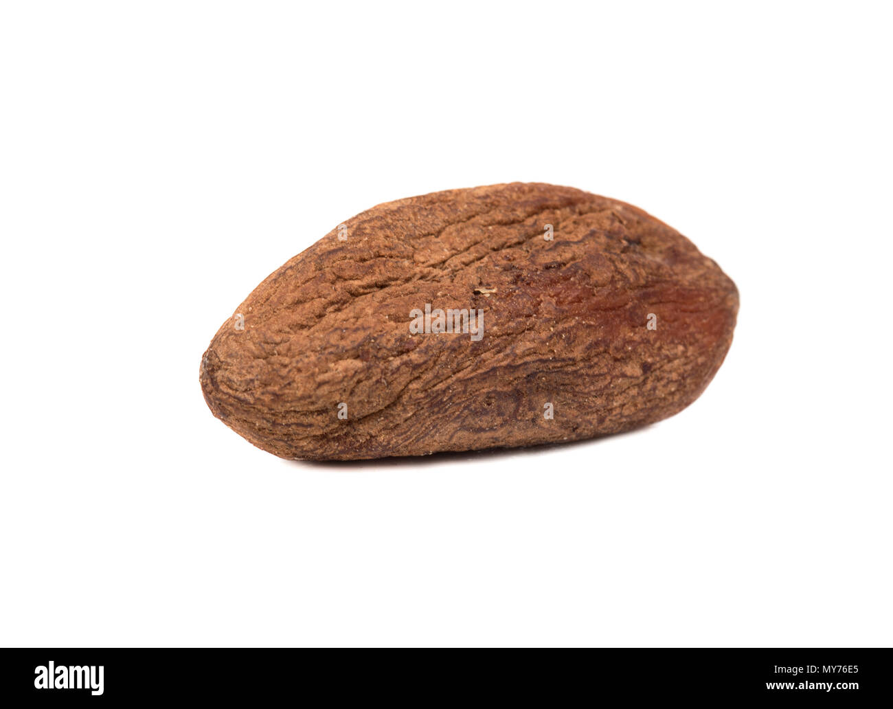 Brazil nuts in shell isolated on white background Stock Photo Alamy