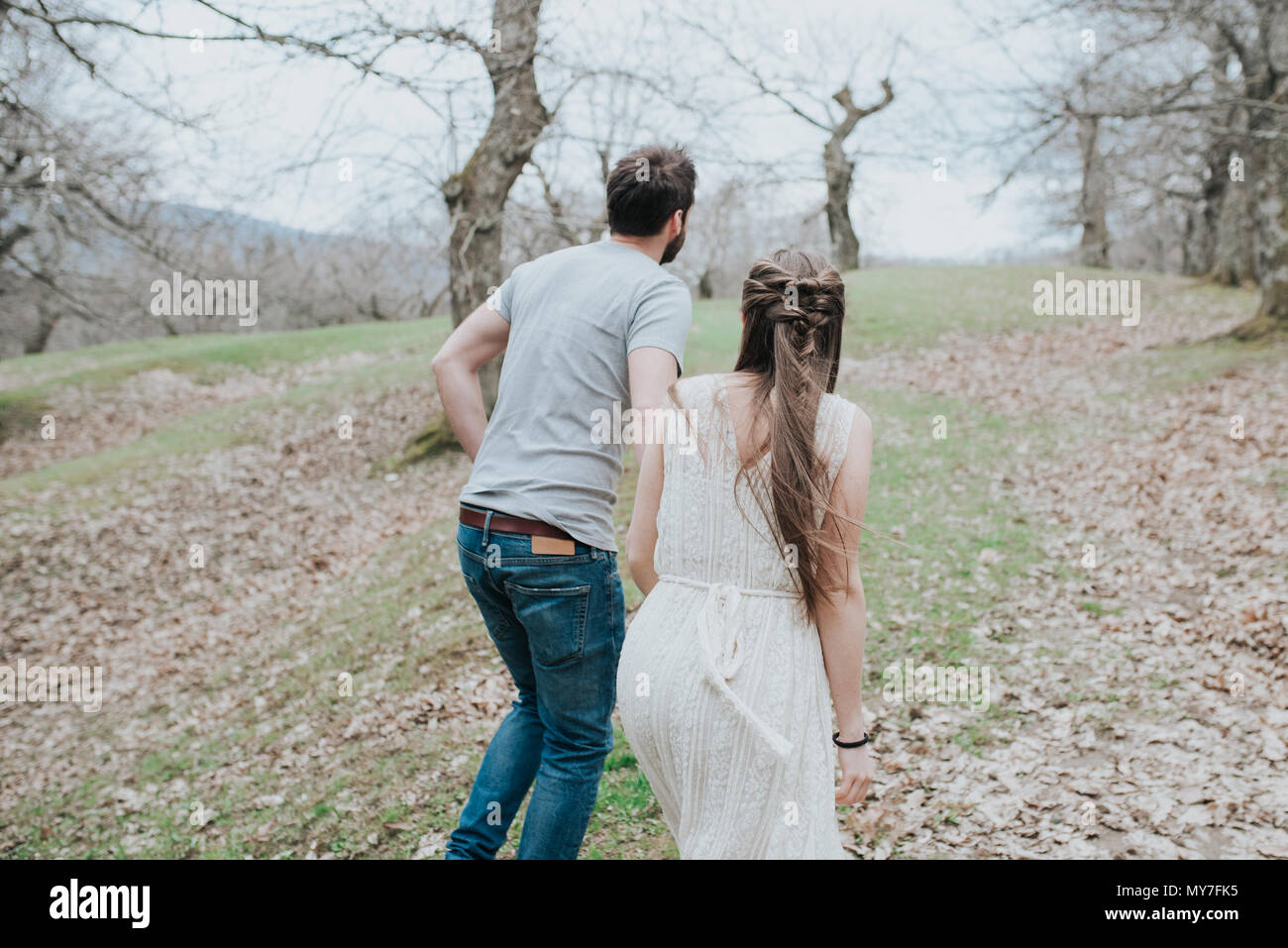 Walking In Park High Resolution Stock Photography and Images - Alamy