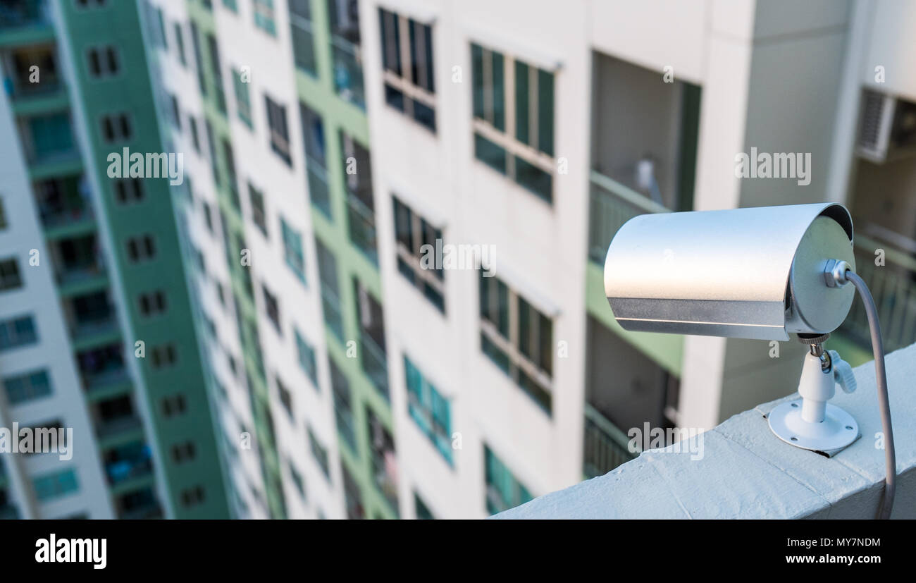 CCTV Camera or surveillance Operating on apartment or condominium