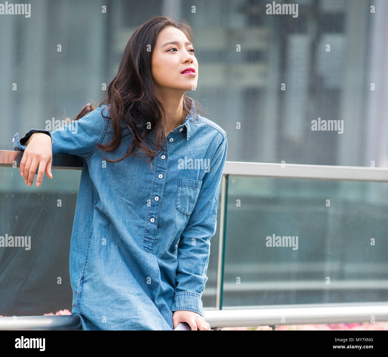 Young pretty asian female hi-res stock photography and images - Alamy