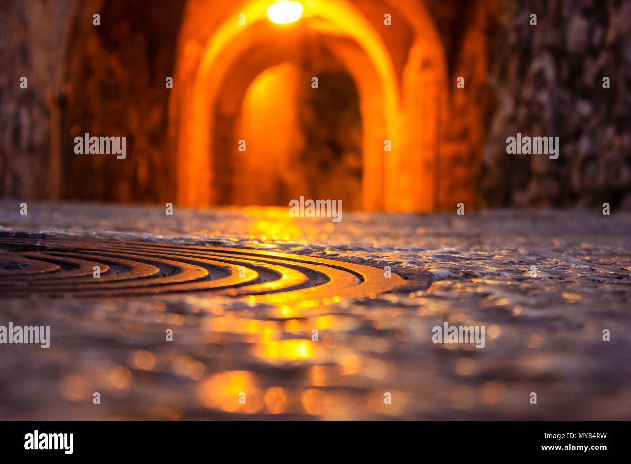 Jerusalem Israel May 31, 2018 View of the street of the old city of