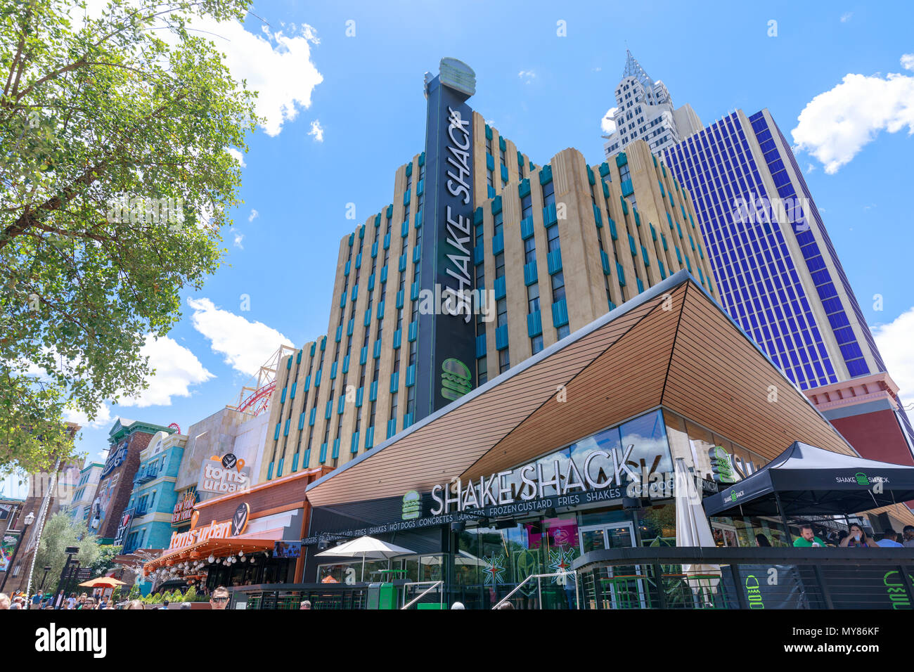 Las Vegas, Nevada May 28, 2018 Shake Shack restaurant in Las Vegas