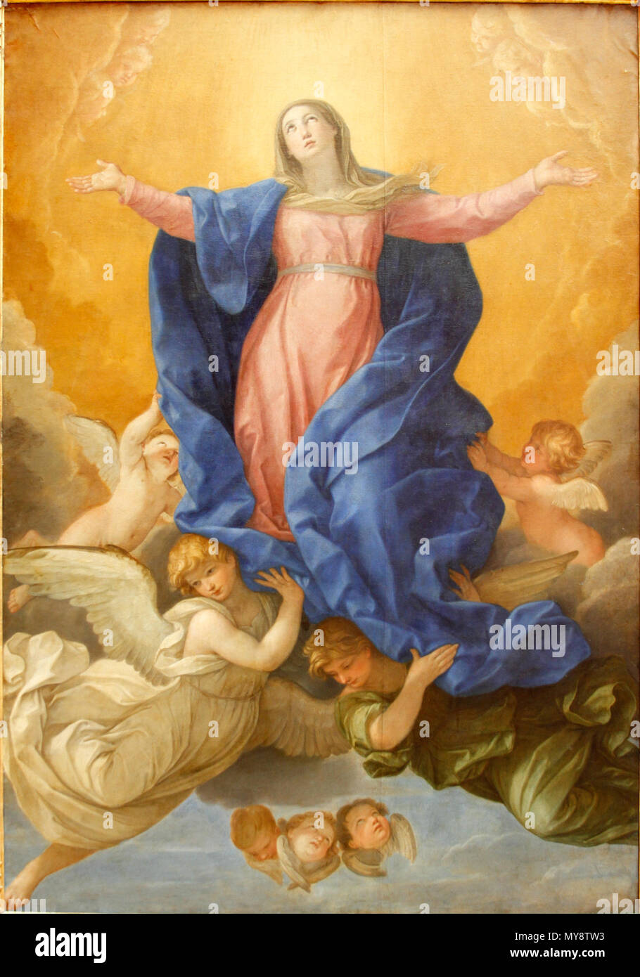 Assumption of the virgin guido reni hi-res stock photography and images ...
