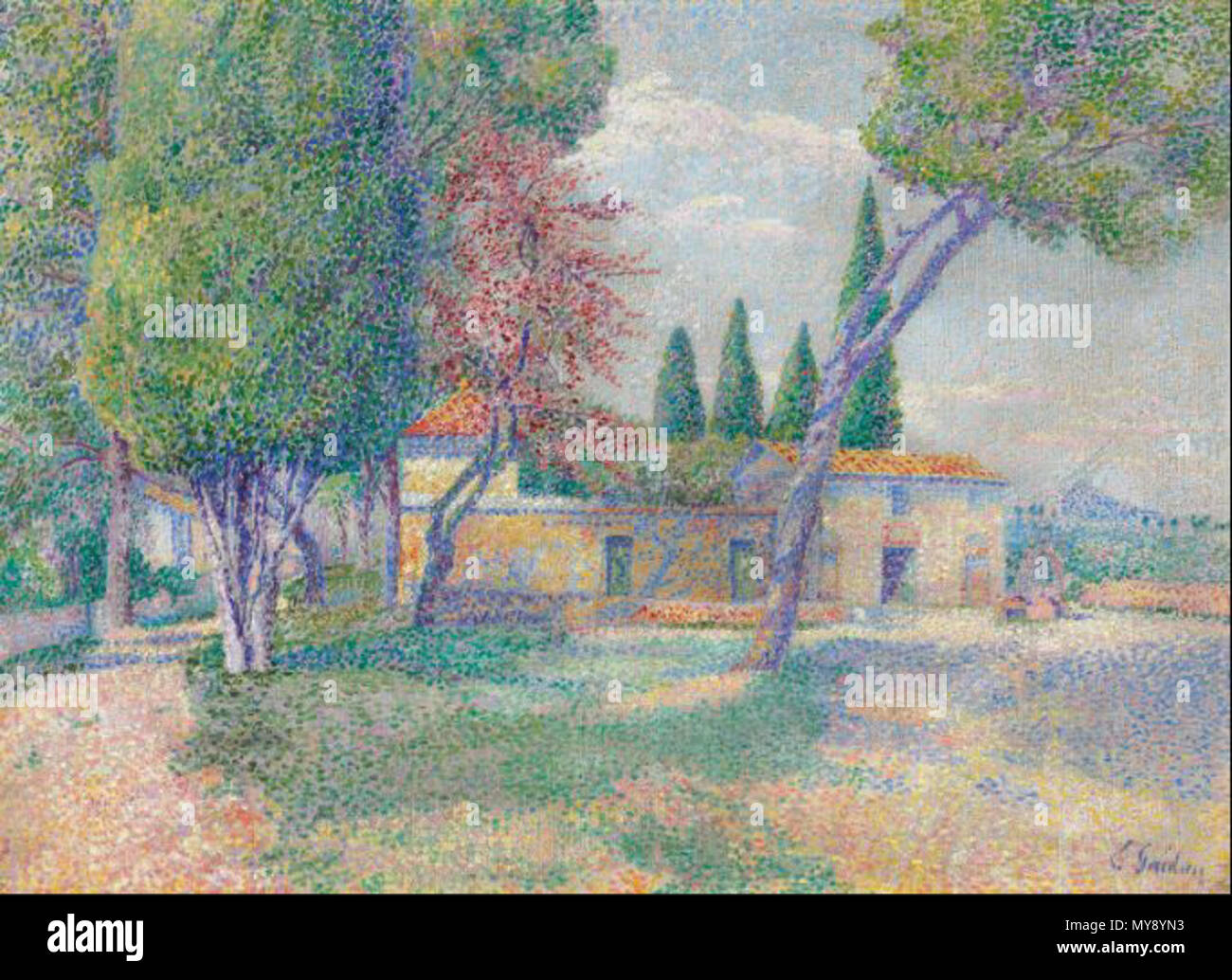 .  Français : Mas en Provence 353 Mas en Provence Stock Photo