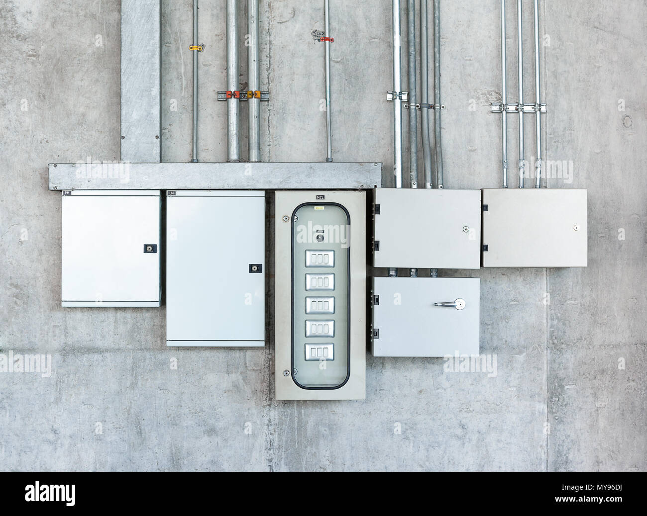 Electrical wire conduit panel switch hi-res stock photography and ...