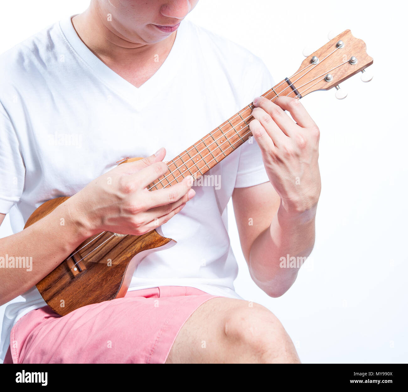 Ukulele chords strings hires stock photography and images Alamy