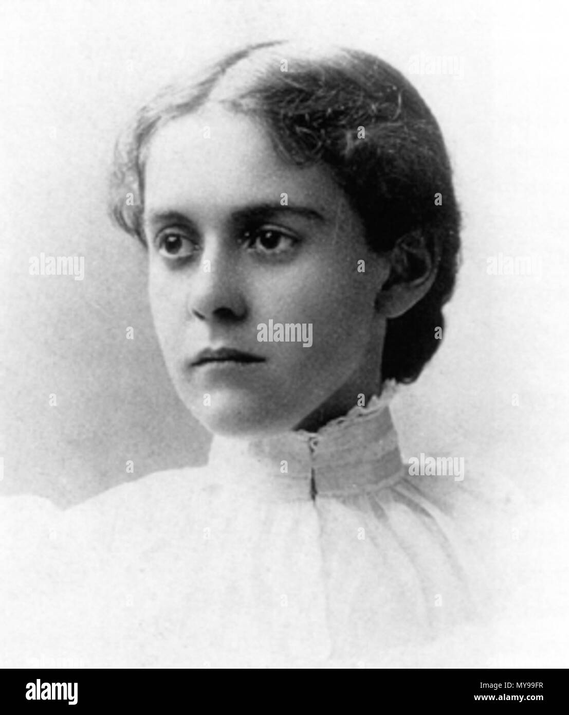 . English Alice Hamilton, the year she graduated from medical school