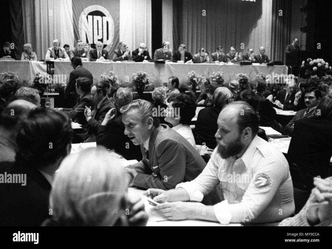 The party conference of the rightwing radical National Democratic