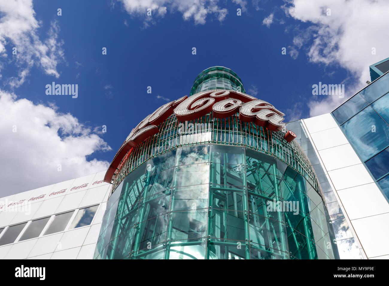 Las Vegas, Nevada - May 28, 2018 : Coca-Cola Store in Las Vegas strip Stock Photo