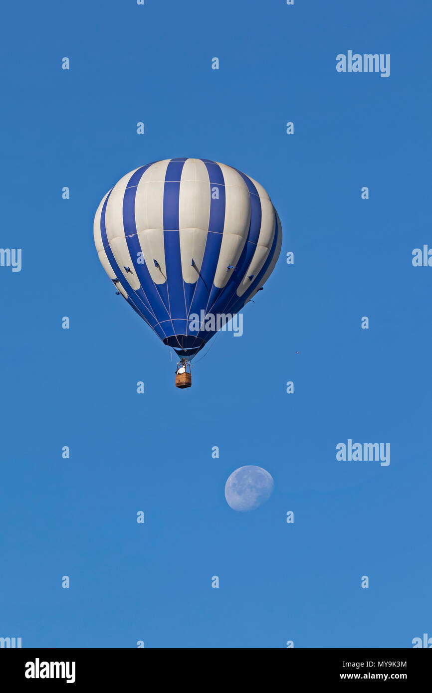Balloon rides at Temecula Hot Air Balloon Festival in California Stock