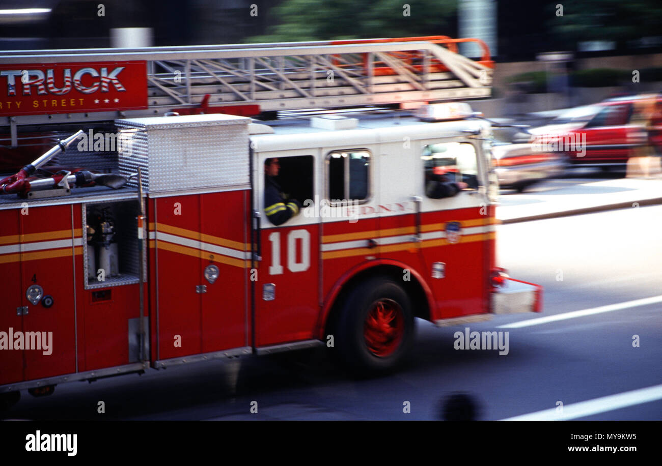 Fire truck 1990s hires stock photography and images Alamy