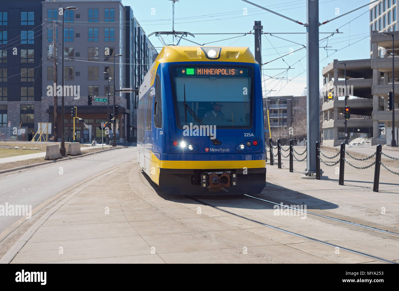 Light rail minnesota hires stock photography and images Alamy